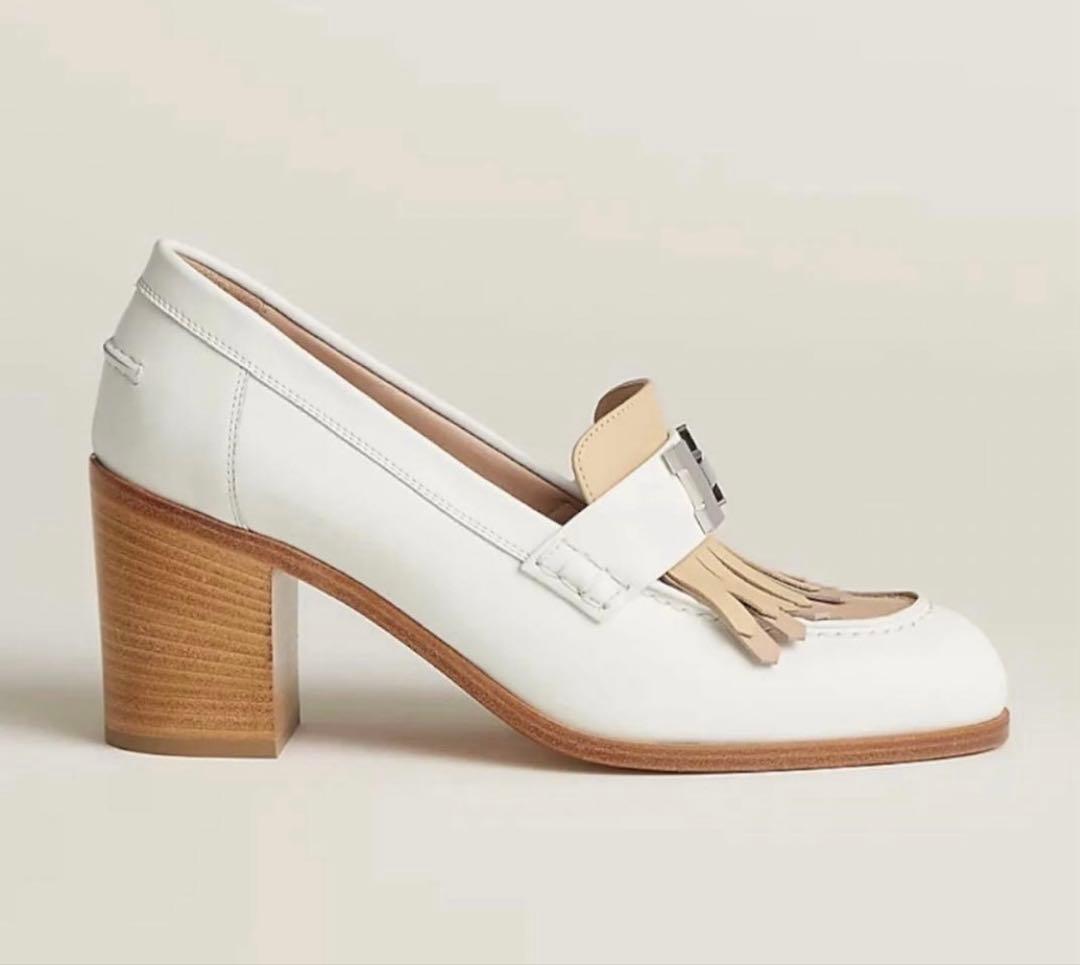 【正規品】HERMES エルメス エリゼローファー 35 モカシン　ロワイヤル