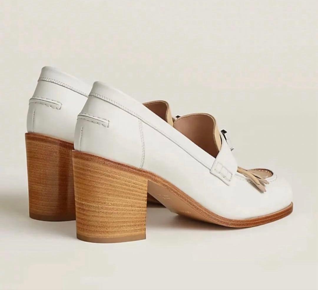 【正規品】HERMES エルメス エリゼローファー 35 モカシン　ロワイヤル