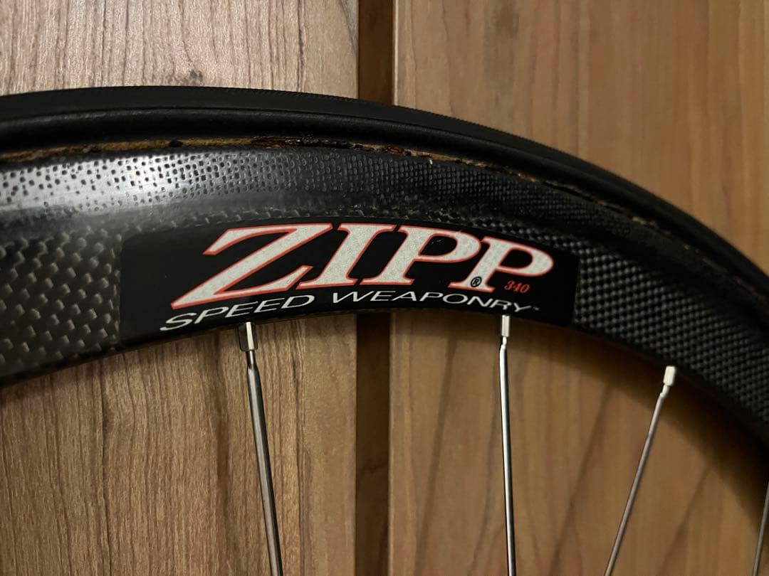 ZIPP340 speed weaponryフロントホイールチューブラー700c