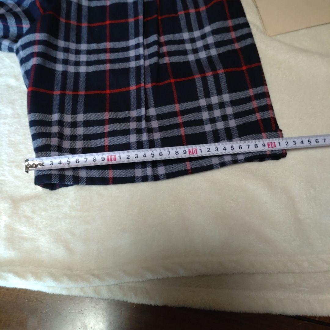 バーバリー　ウール　キュロット　ハーフパンツ