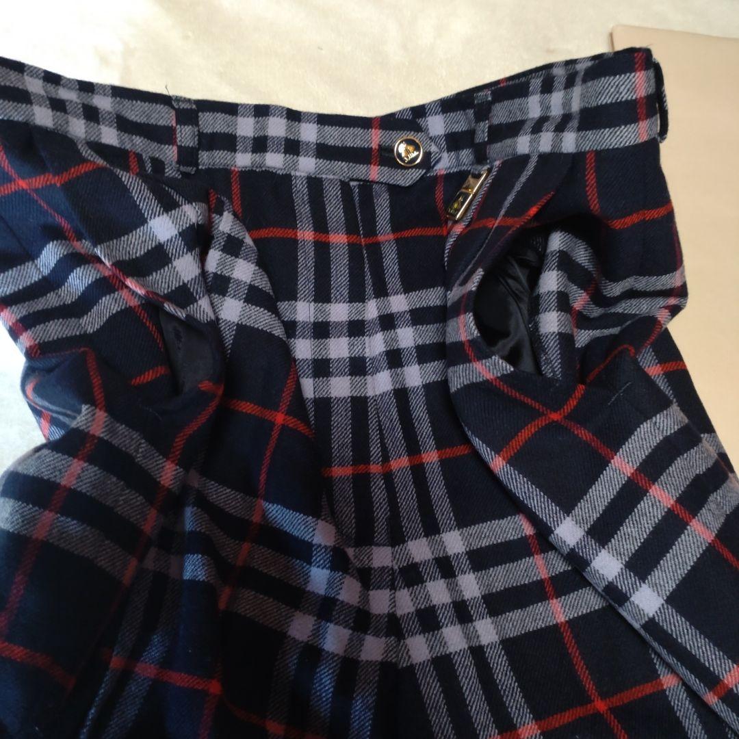 バーバリー　ウール　キュロット　ハーフパンツ