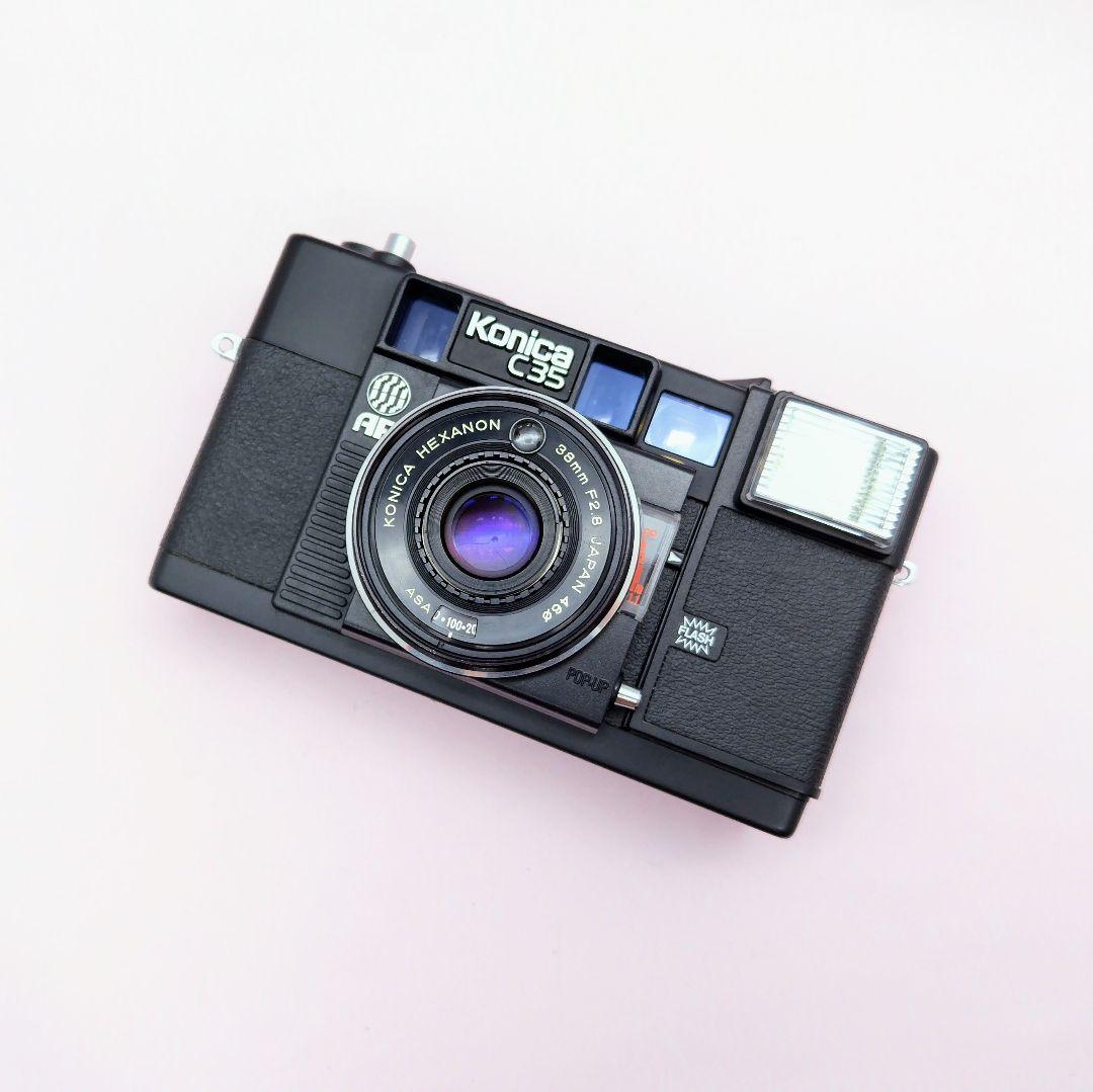 【完動品❁美品】Konica C35 AF ジャスピンコニカ