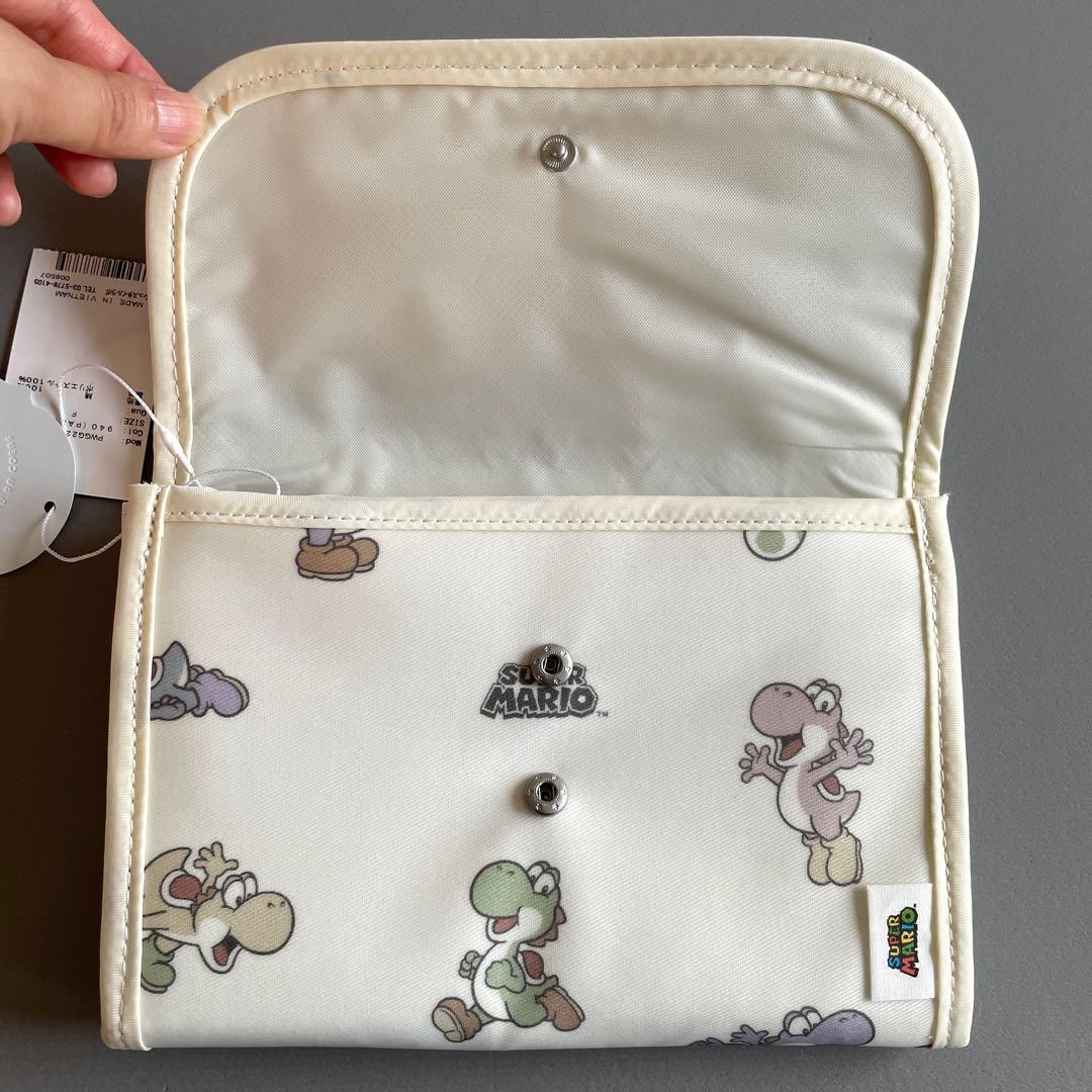 【SAYU】ジェラートピケ ヨッシー柄　母子手帳ケース　サマンサヴェガ