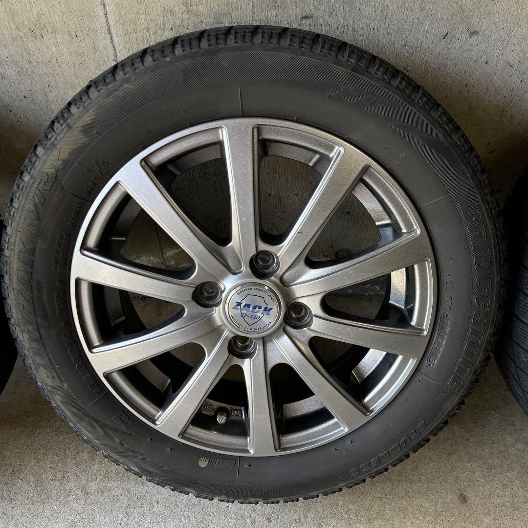 ブリヂストン　BRIDGESTONE アルミホイールZACK JP-110
