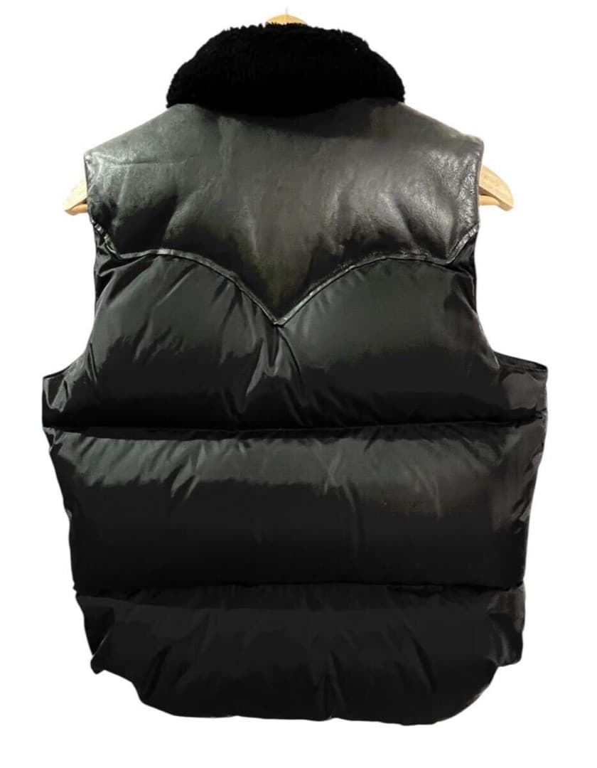 Rocky Mountain ダウンベスト ブラックサイズ38ロッキーマウンテン
