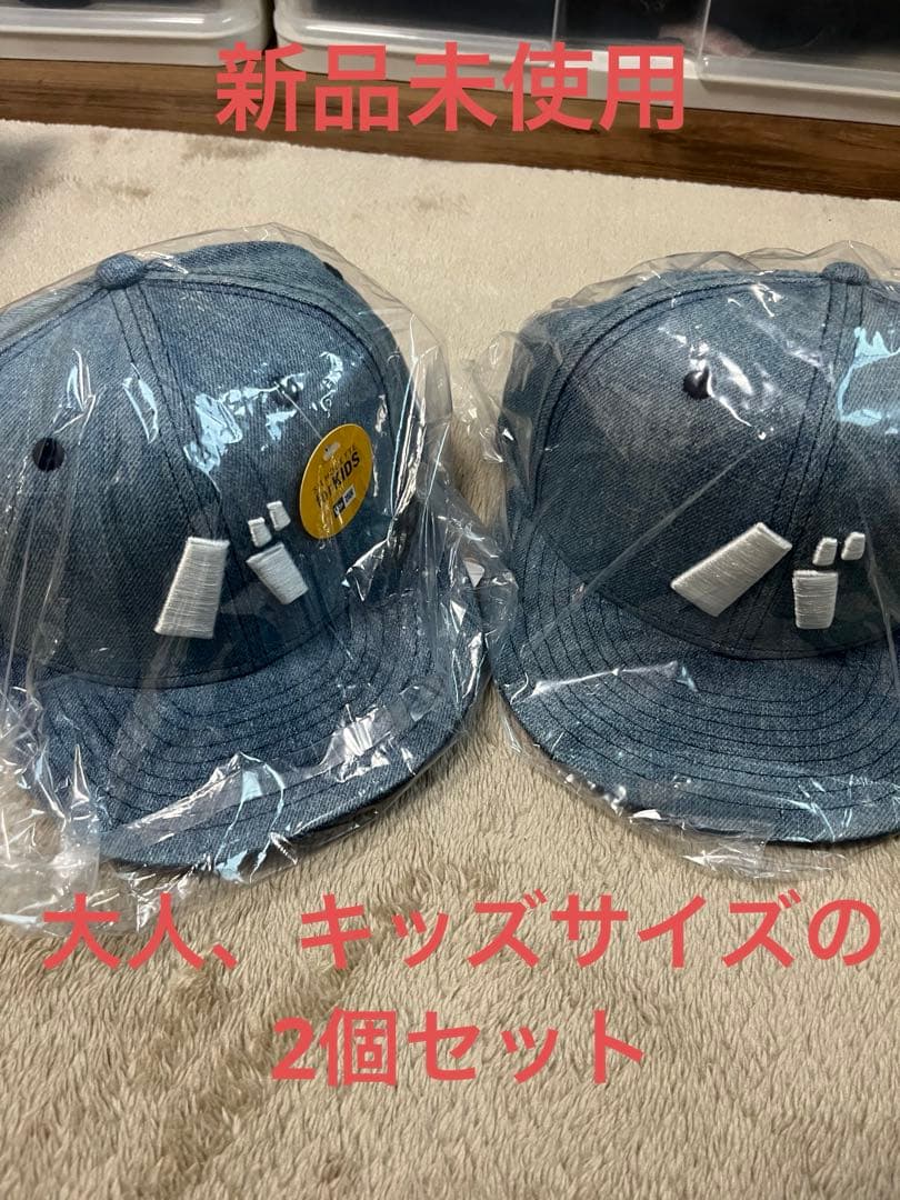 バ DENIM CAP L.BLU バナナマン バ帽 New era