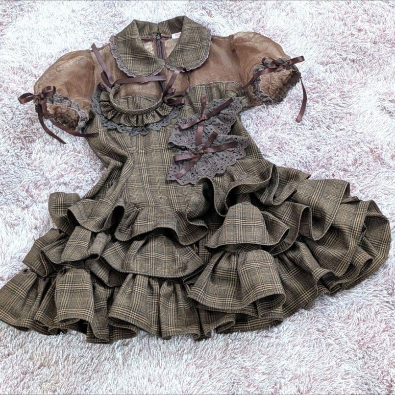 CANDY FRUIT キャンディフルーツ グレースメイド服 ブラウン М