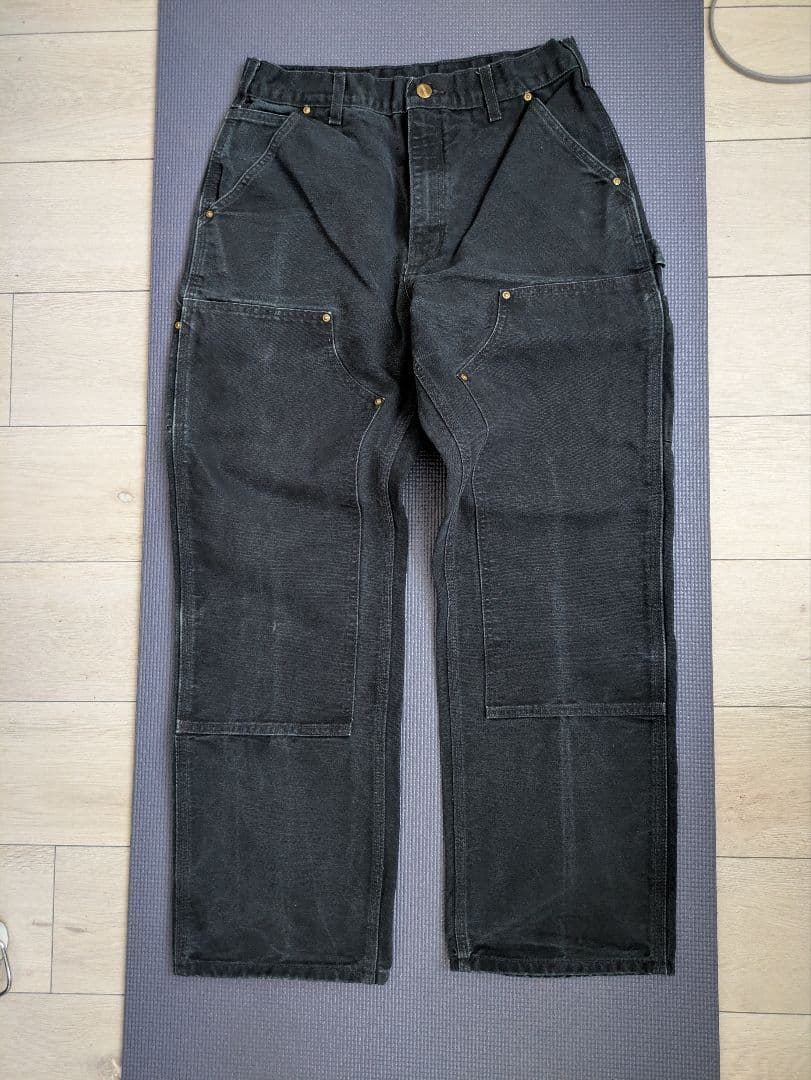 カーハート ダブルニー 32X30　 made in usa