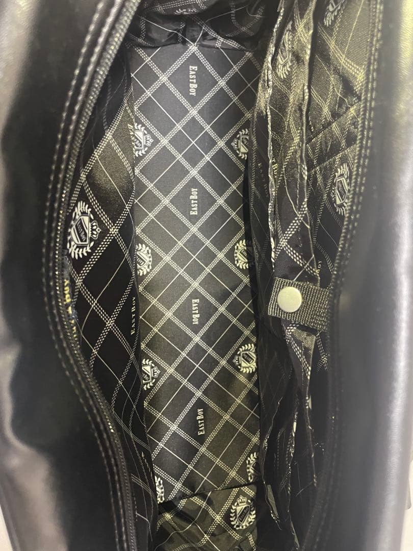 EASTBOY イーストボーイ スクールバック スクバ 黒×ベージュ