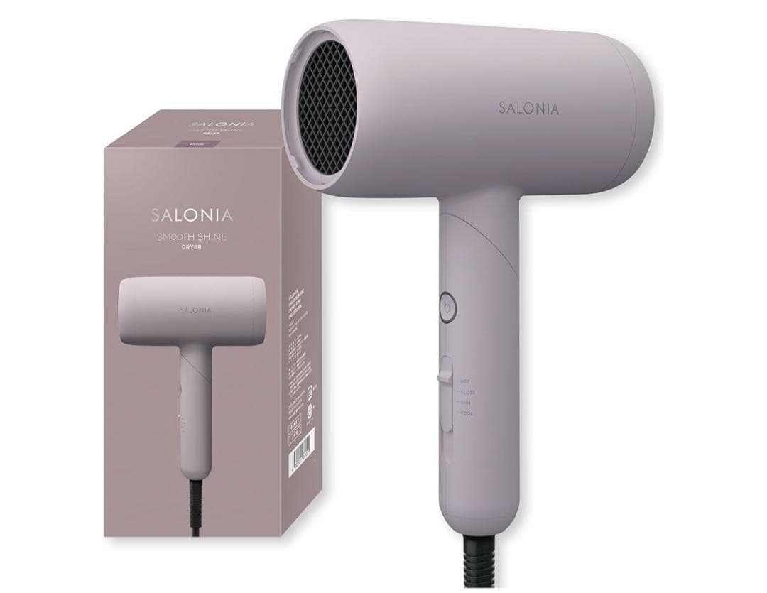 【新品未開封】SALONIA プレミアムライン ヘアドライヤー ラベンダー