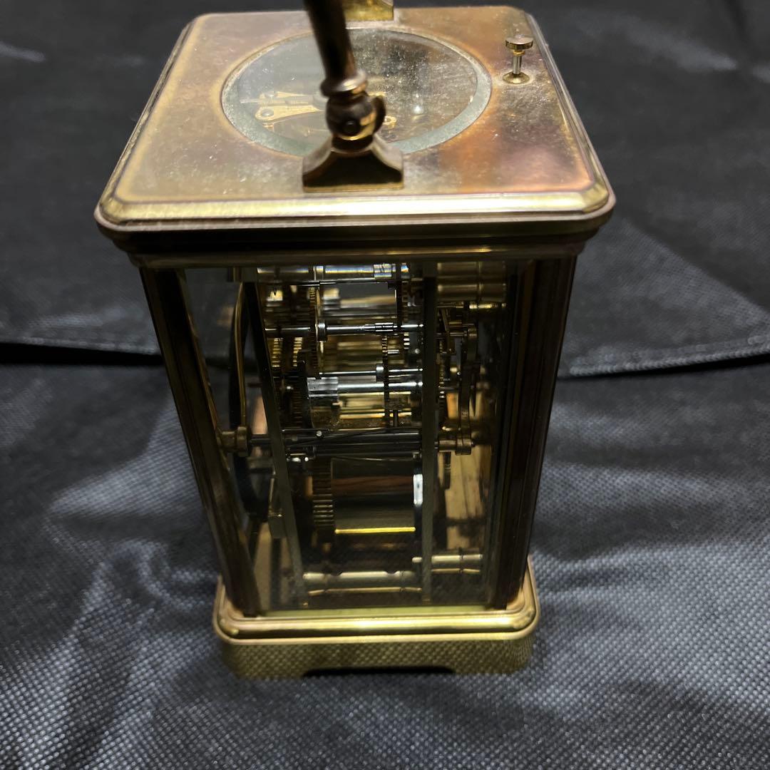 クラシックハンドル付き置時計