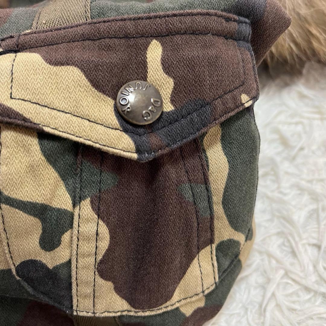 専用✨D&Gドルチェアンドガッバーナ迷彩カモフラ柄モッズコートXS相当イタリア製