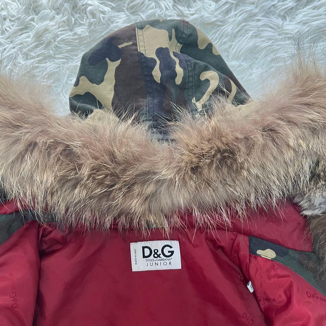 専用✨D&Gドルチェアンドガッバーナ迷彩カモフラ柄モッズコートXS相当イタリア製