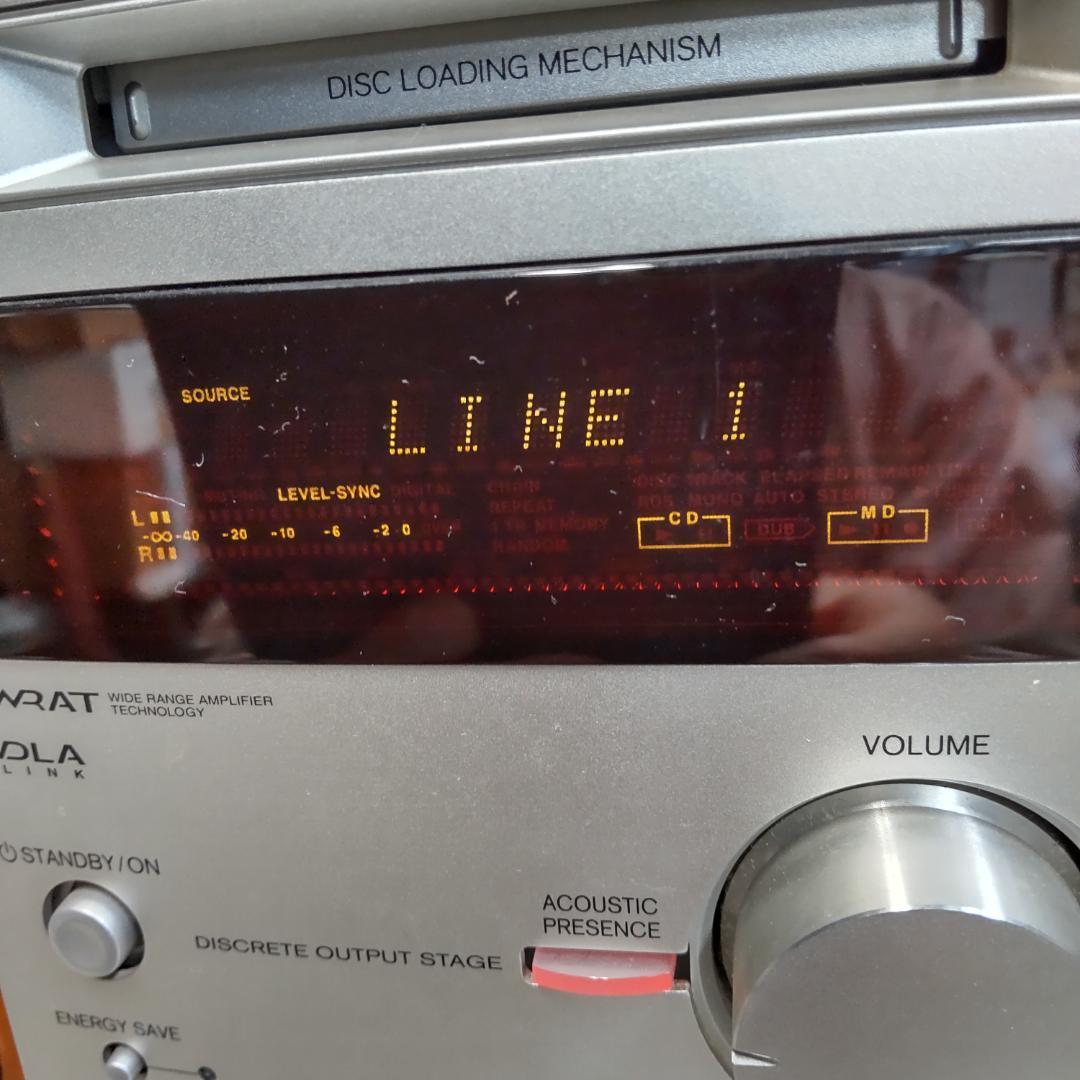 値下げ リペア済 ONKYO CD/MD/FM/AM/AUX/OPT