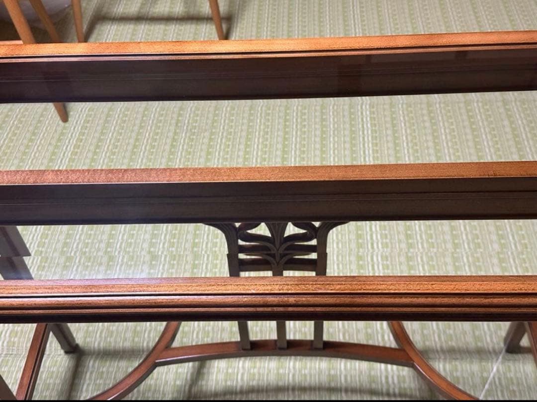 Medea メデア コンソールテーブル サイドテーブル 美品IDC大塚家具