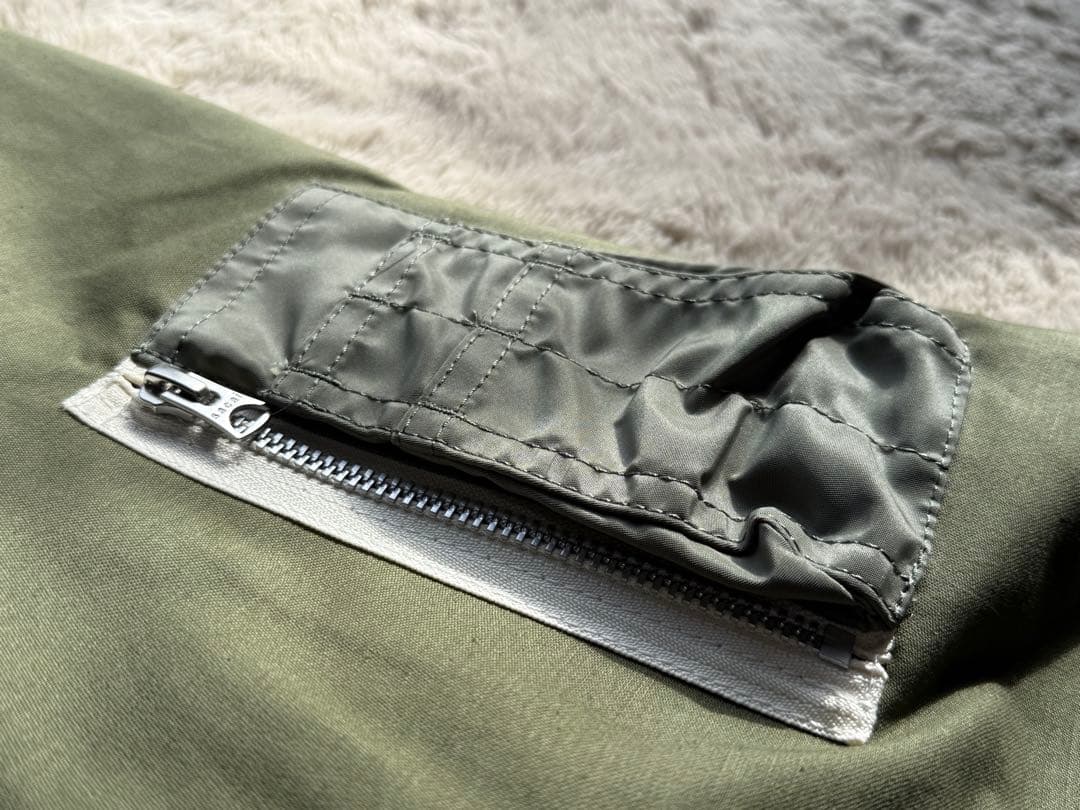 sacai × WTAPS Cotton Back Satin Jacket