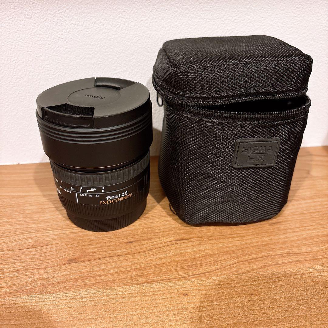 シグマ 15mm F2.8 EX DG FISHEYE キヤノン