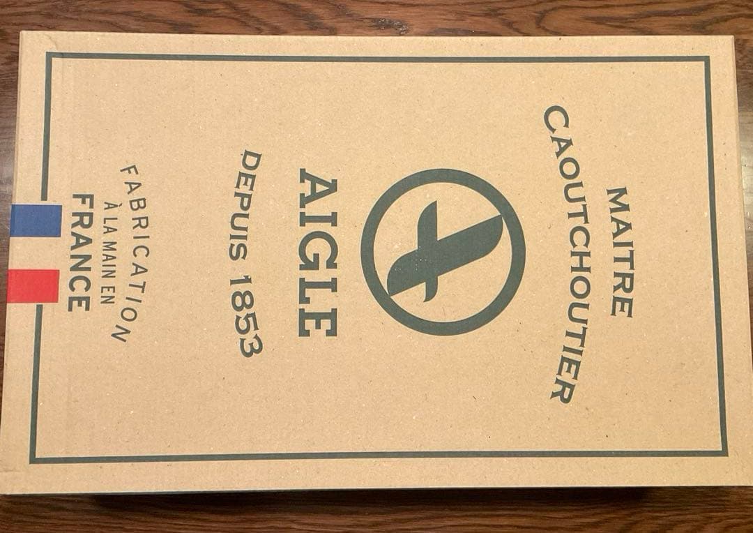 【曲線美で美脚に！】未使用AIGLE JULIETTE 22.5cmレインブーツ