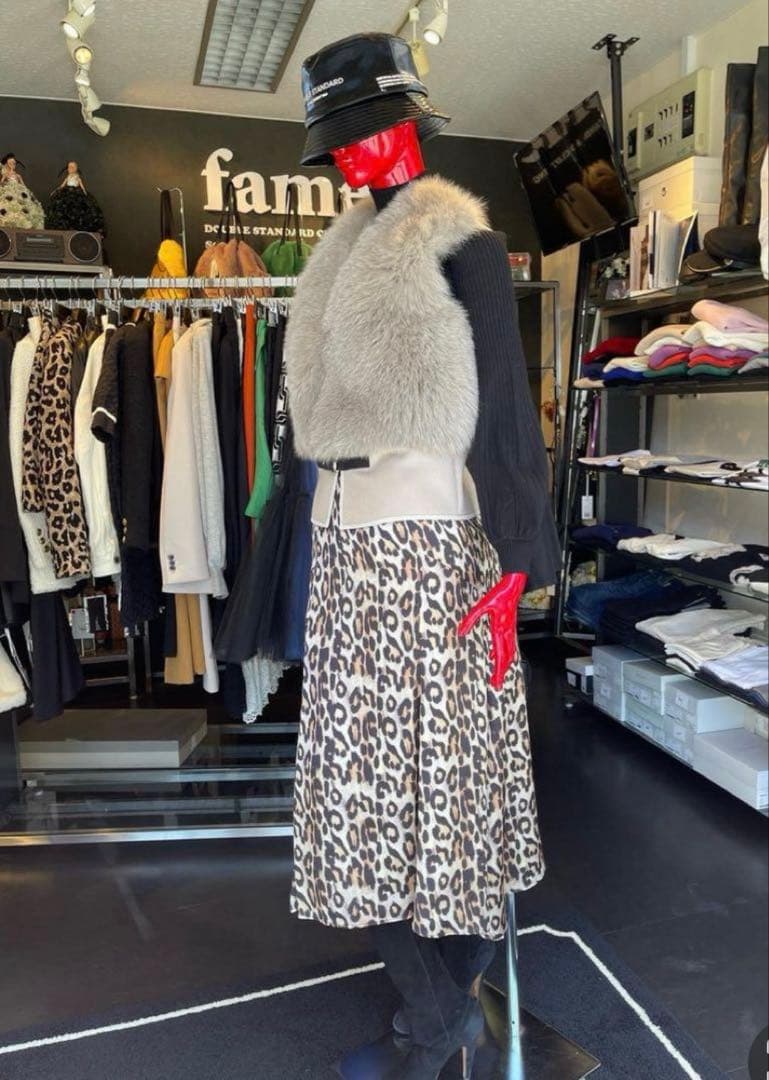 新品未使用★ダブルスタンダードsov. フォックスファー ベスト ジレ