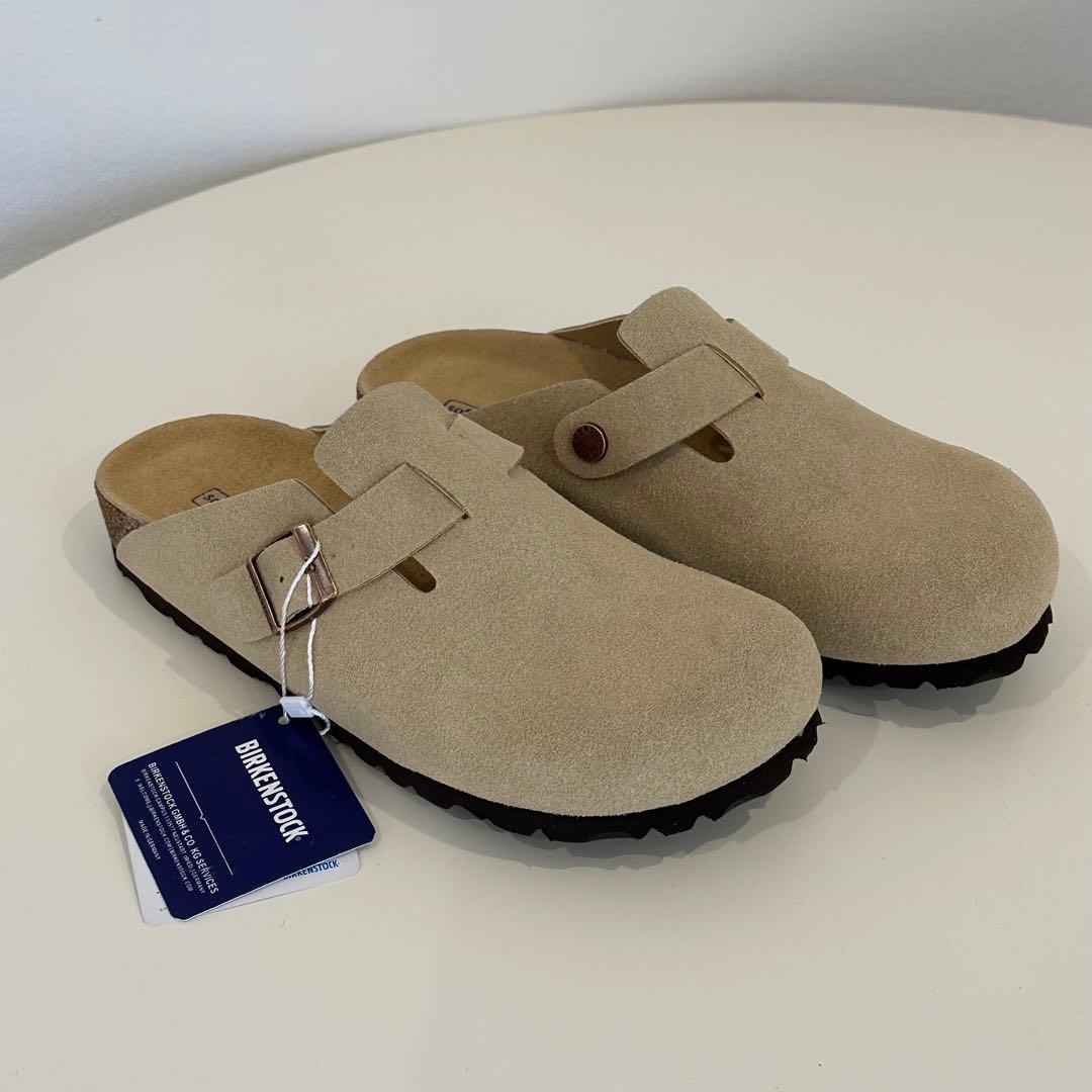 靴 BIRKENSTOCK BOSTON TAUPE