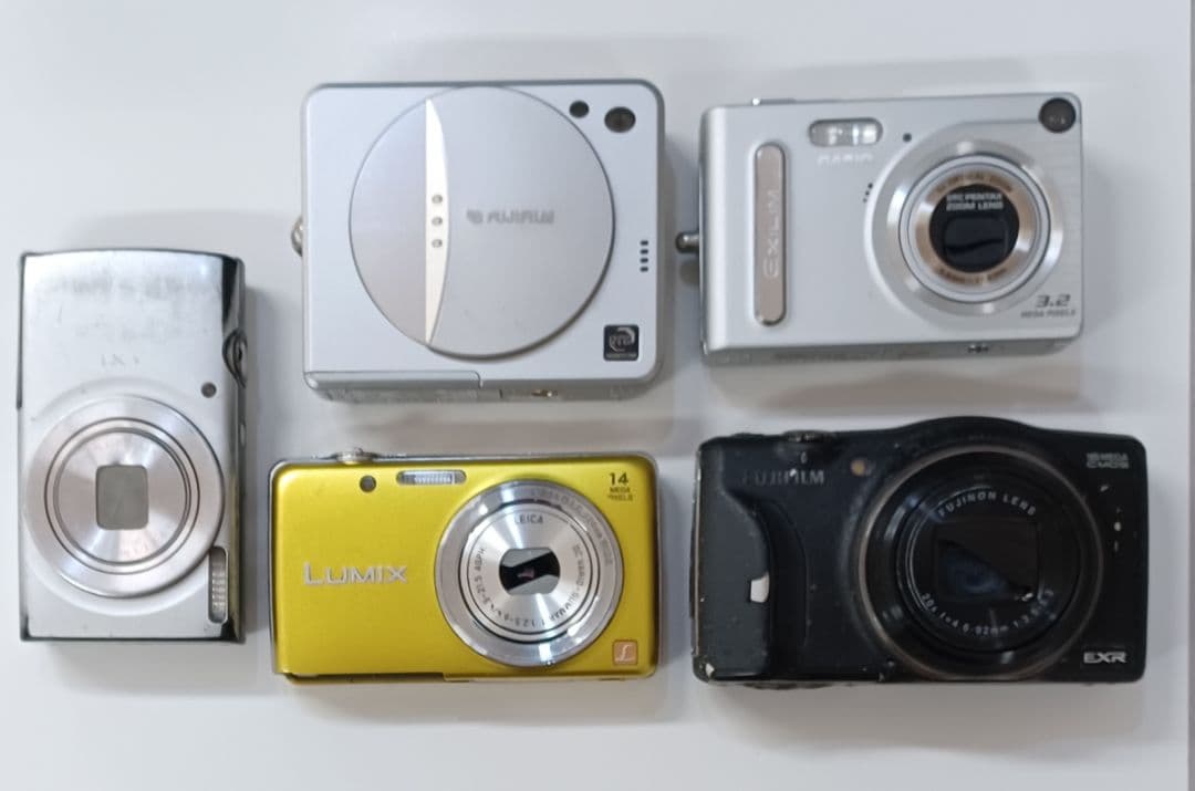 コンパクトデジタルカメラ 5台セット