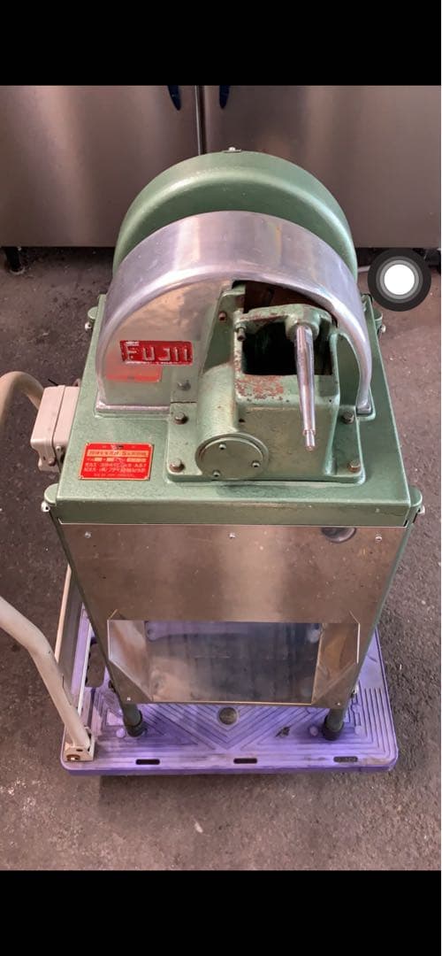 m*i様 フヂイ麺機 S型 削り節機 立型 電動鰹節削り機