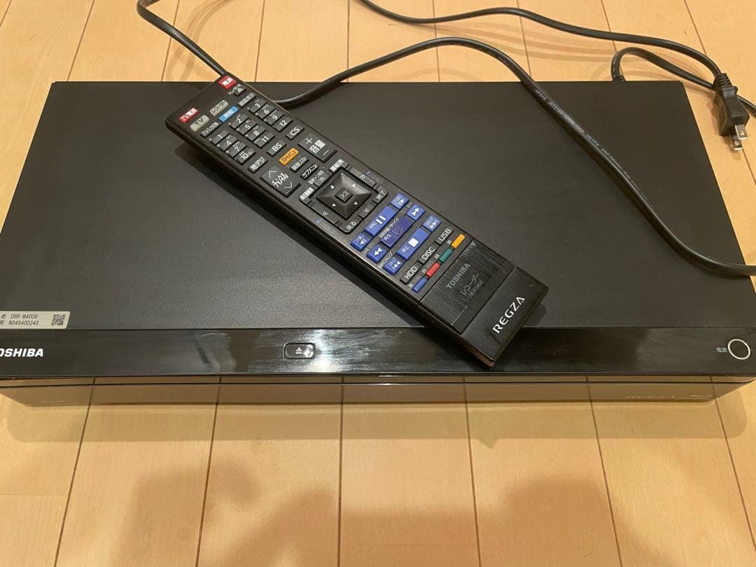 【ジャンク】TOSHIBA / 東芝 REGZAタイムシフト DBR-M4008