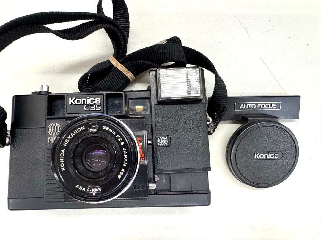 KONICA C35 コンパクトフィルムカメラ　動作確認済み