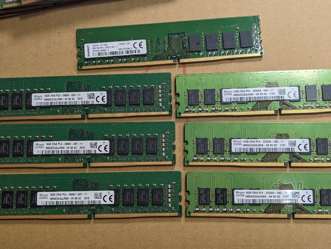 リランラン出品　デスクトップメモリ