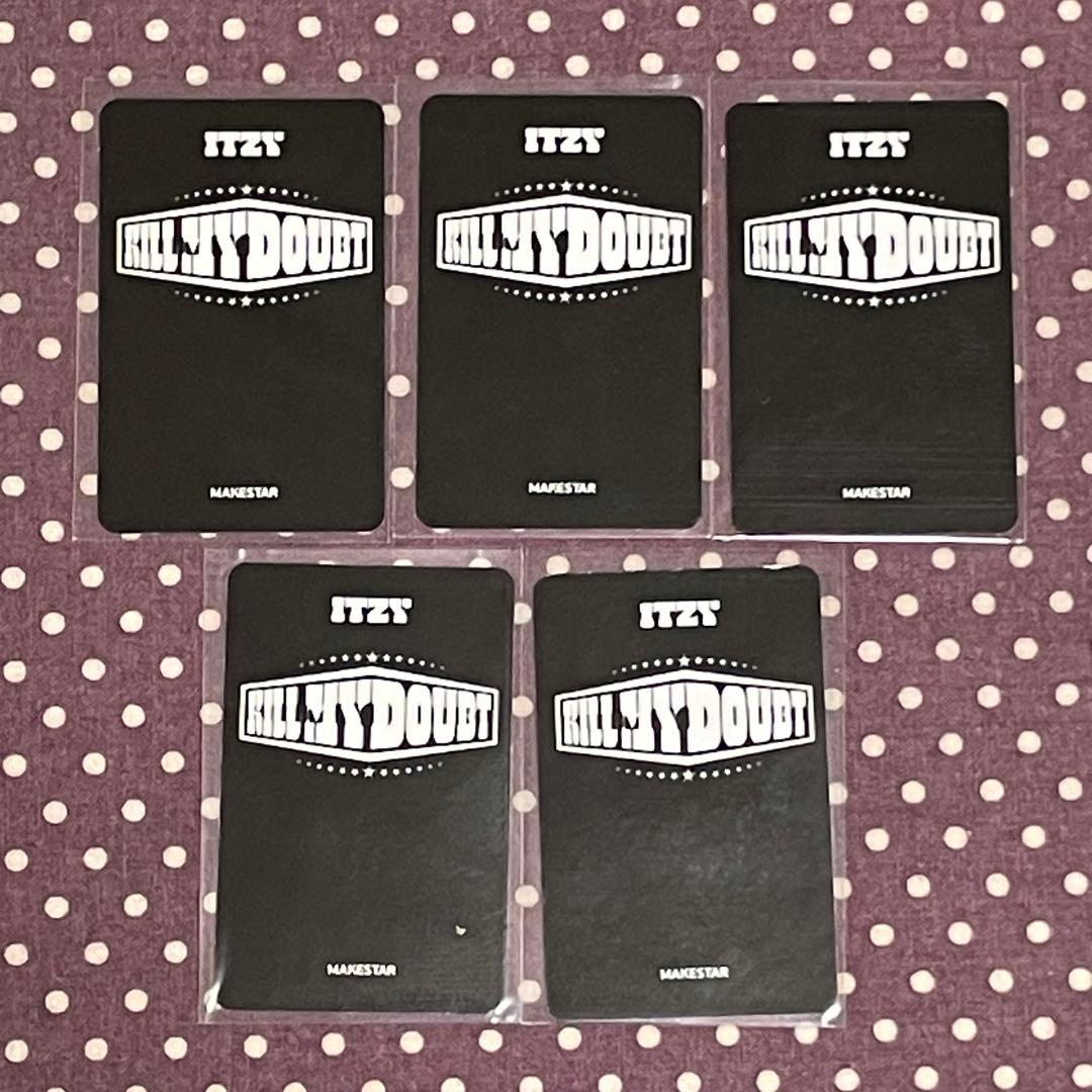 ITZY kill my doubt トレカ MAKESTAR パンダ ネコ