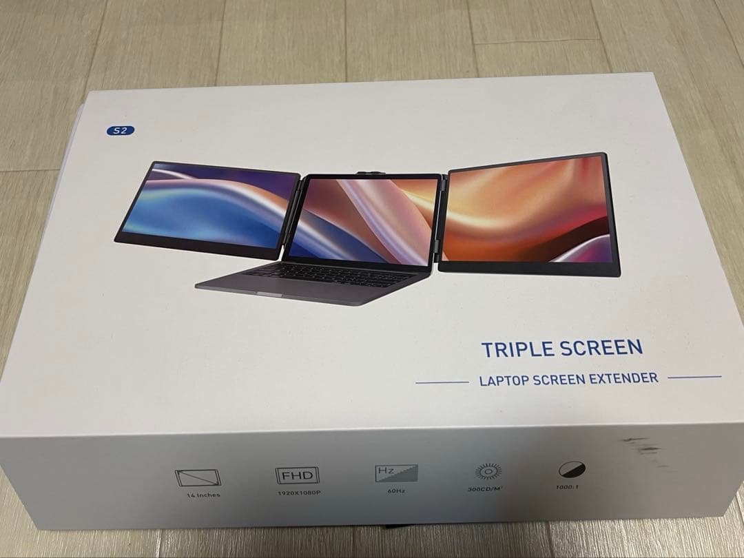 【新品同様】Kwumsy S2 二画面折りたたみモニター