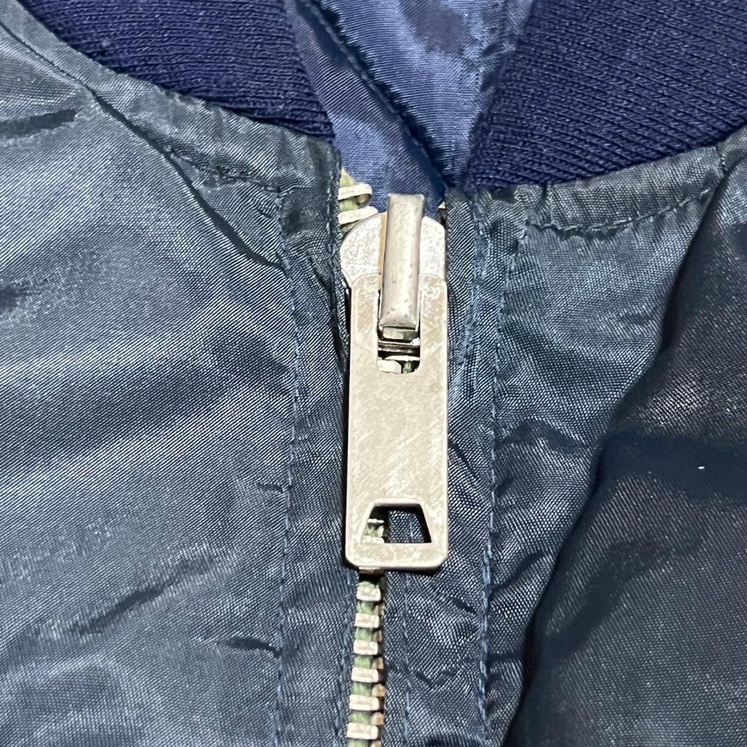 vintage MA1 フライトジャケット　70s コリジャケ　刺繍　短丈