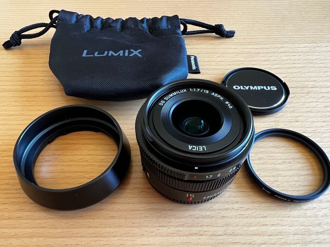 【銘玉・美品】LEICA DG SUMMILUX 15mm F1.7