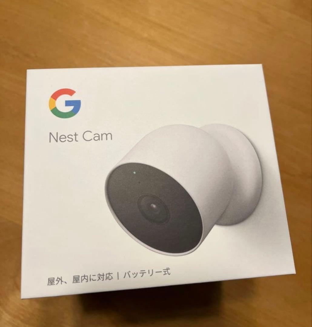 【美品】Google Nest Cam 屋内屋外利用OK