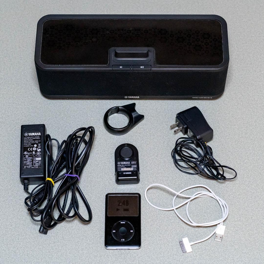 iPod Classic 80GB + YAMAHA PDX-50 プレーヤー