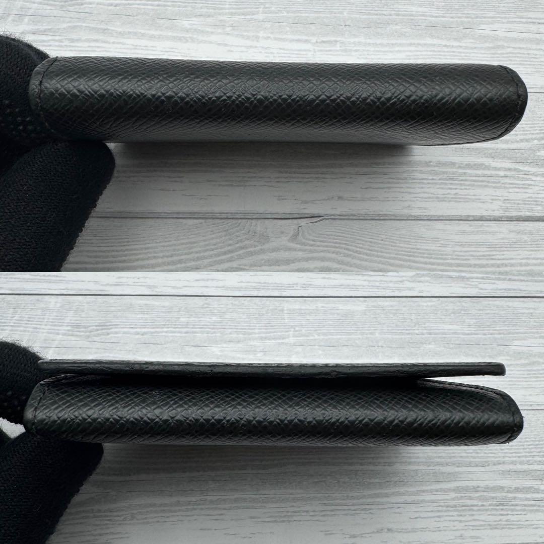 【美品】ルイヴィトン　タイガ アンヴェロップ カルト ドゥ ヴィジット