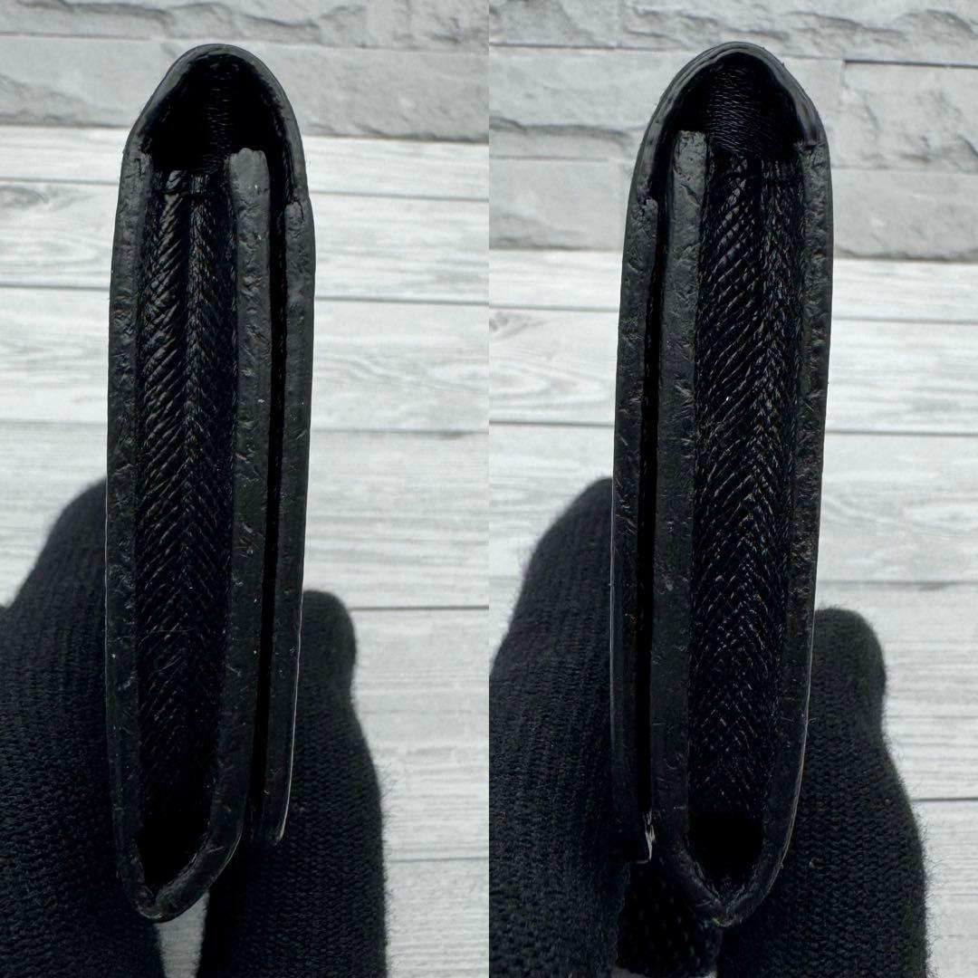 【美品】ルイヴィトン　タイガ アンヴェロップ カルト ドゥ ヴィジット