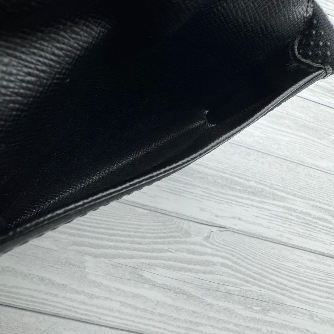 【美品】ルイヴィトン　タイガ アンヴェロップ カルト ドゥ ヴィジット