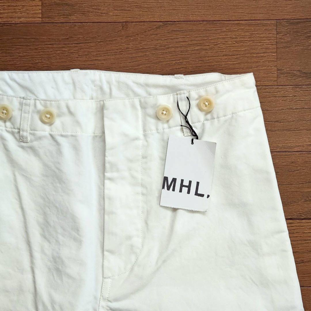新品 タグ付き エムエイチエル CINCHED BACK TROUSER 春夏