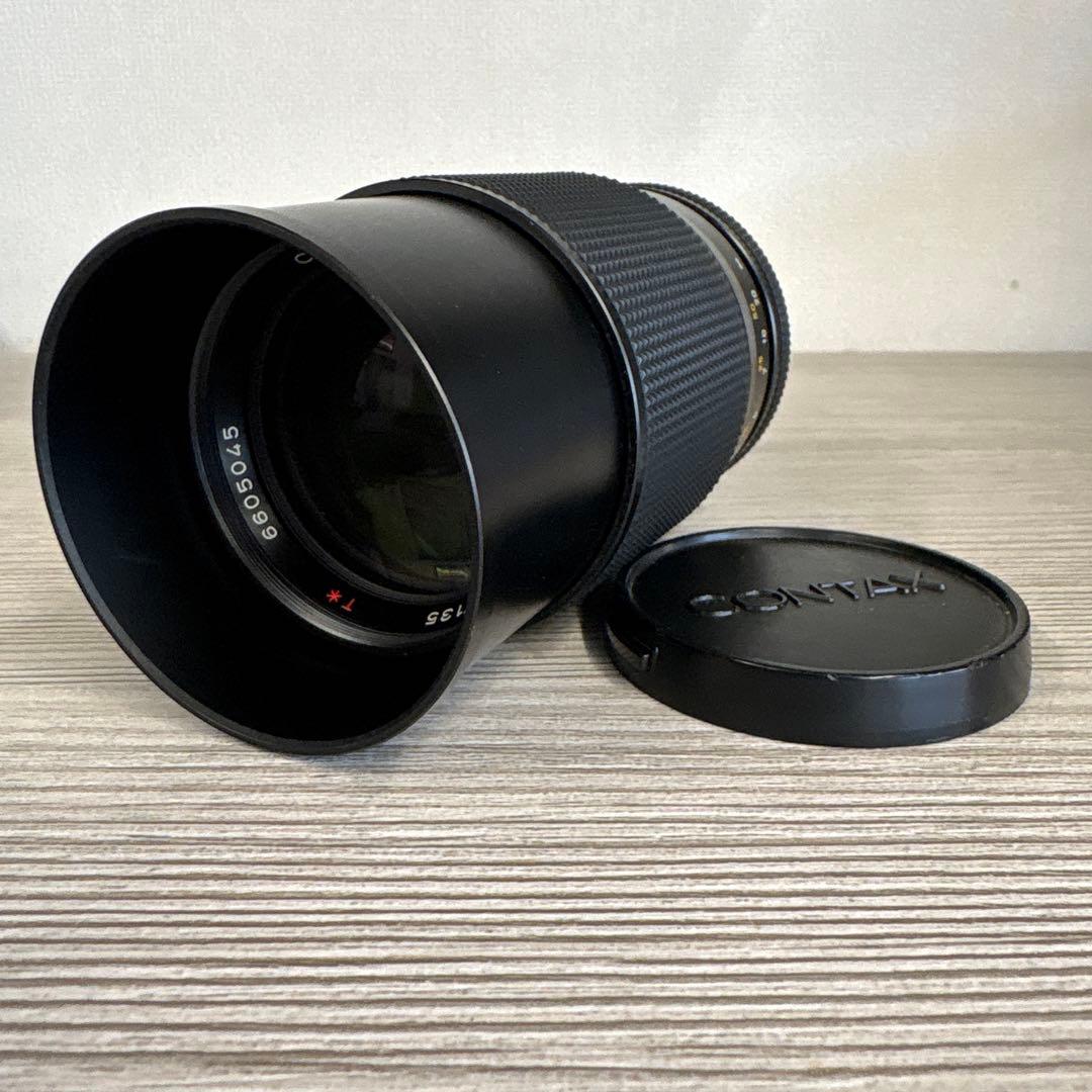 Carl Zeiss Sonnar 135mm f2.8レンズ コンタックス