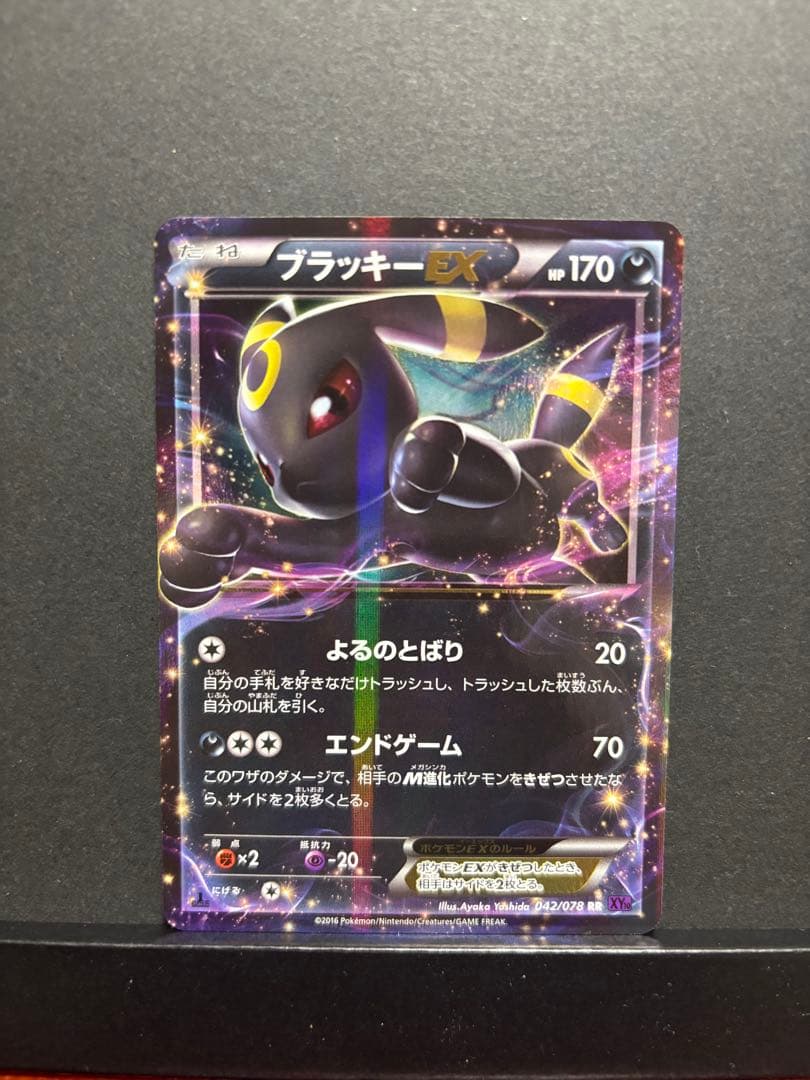ポケモンカード　ブラッキーEX XY10 RR