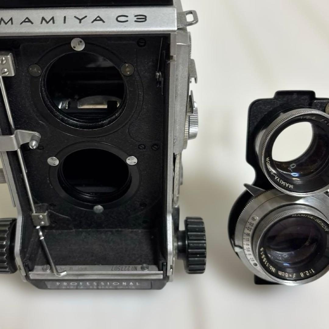 ジャンク品　MAMIYA C3 PROFESSIONAL 二眼レフカメラ