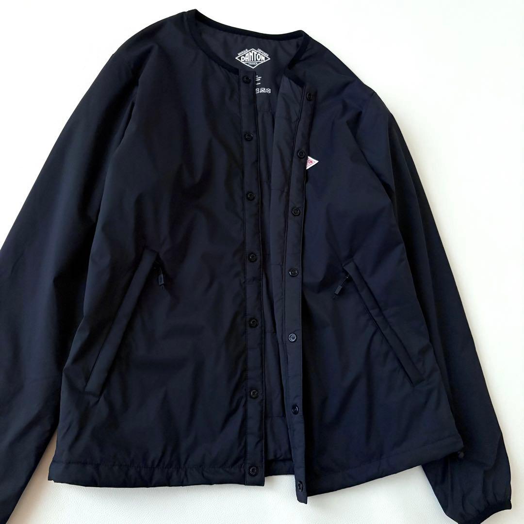 極美品✨DANTON インサレーション カラーレス ジャケット S ブラック