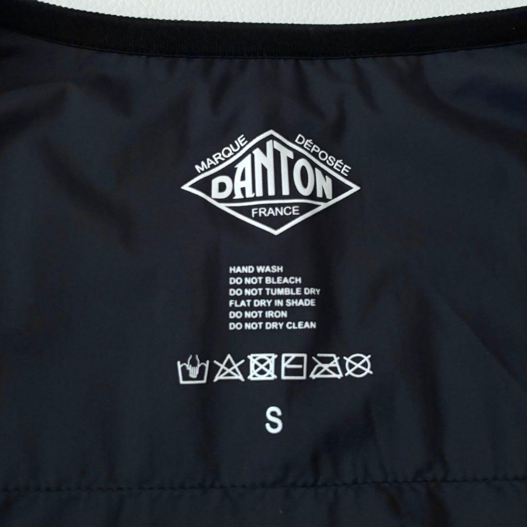 極美品✨DANTON インサレーション カラーレス ジャケット S ブラック