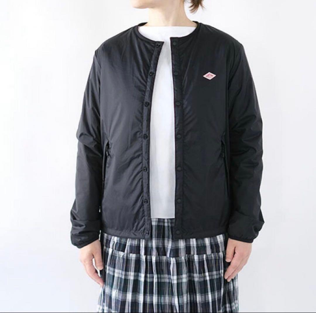 極美品✨DANTON インサレーション カラーレス ジャケット S ブラック