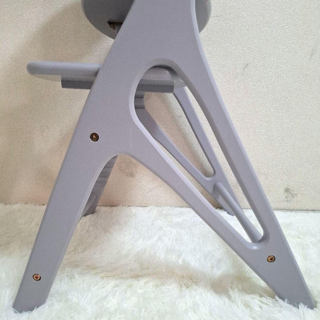 【美品】大和屋 アッフルチェア ハイチェ 椅子 ベビー テーブル ガード付き