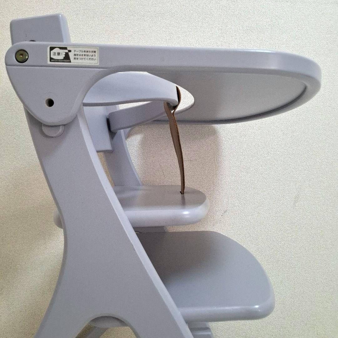 【美品】大和屋 アッフルチェア ハイチェ 椅子 ベビー テーブル ガード付き