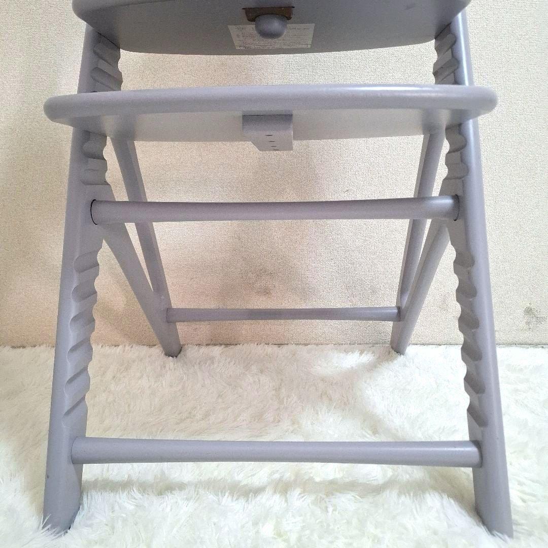 【美品】大和屋 アッフルチェア ハイチェ 椅子 ベビー テーブル ガード付き