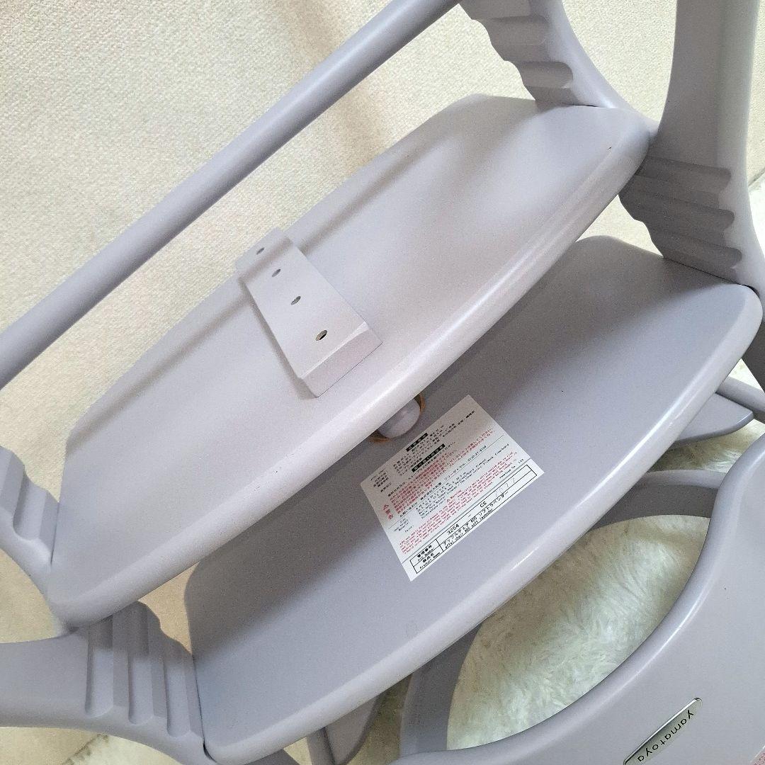 【美品】大和屋 アッフルチェア ハイチェ 椅子 ベビー テーブル ガード付き