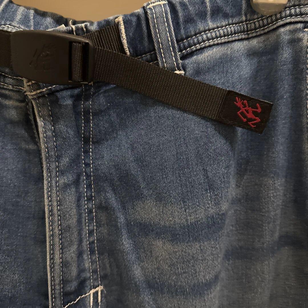 グラミチ LEE別注　ペインタークロップドパンツ ジーンズ ストレッチ